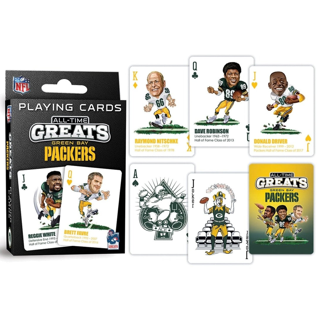 Green Bay Packers Playing Cards 54 Card Deck Officially Licensed NFL Team Image 3