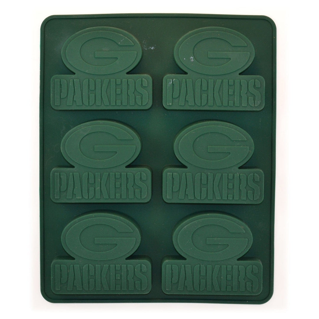 Green Bay Packers Silicone Muffin Pan Heat Resistant Dishwasher Safe NFL Team Image 1