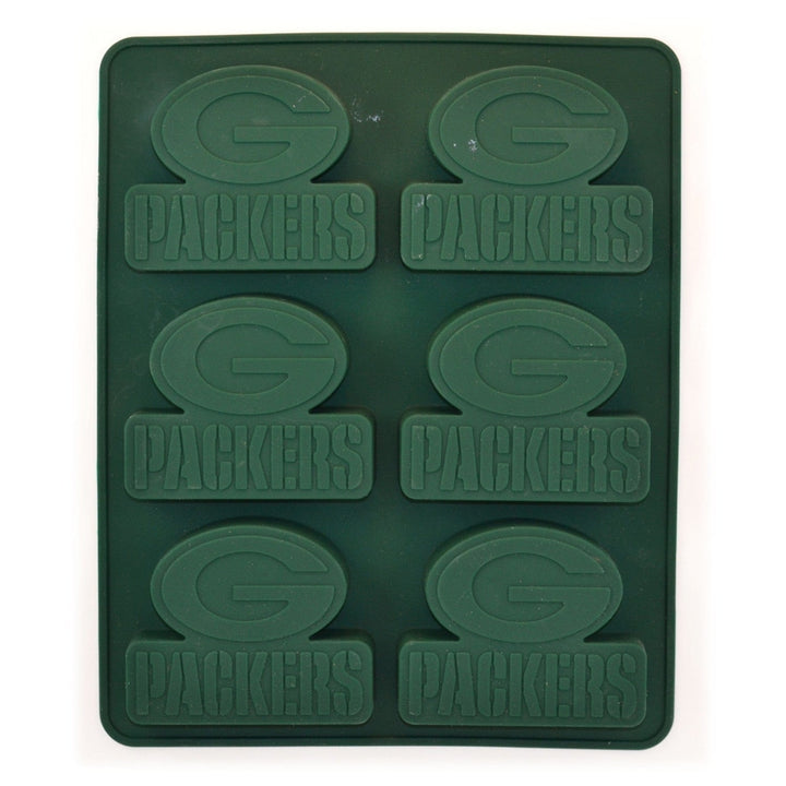 Green Bay Packers Silicone Muffin Pan Heat Resistant Dishwasher Safe NFL Team Image 1