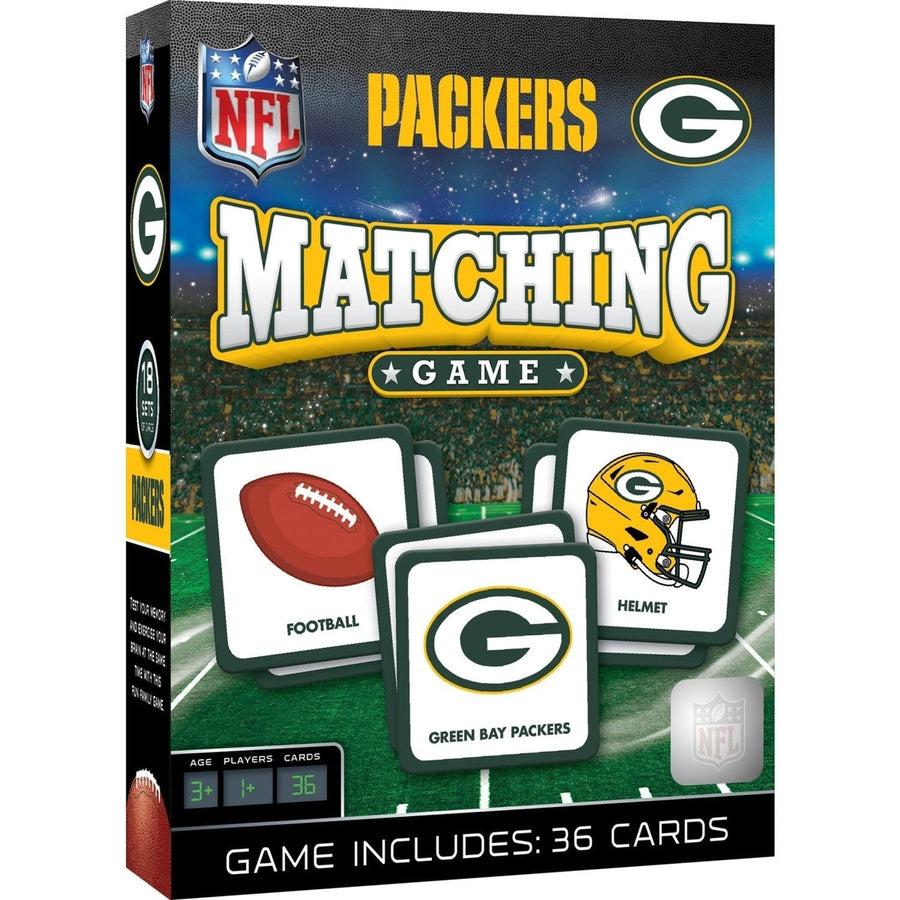 Green Bay Packers Matching Game Image 1