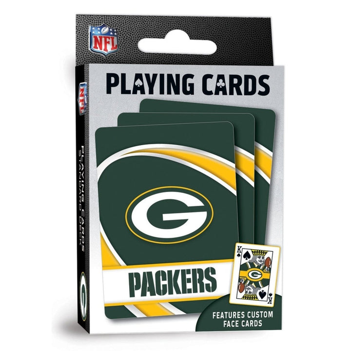 Green Bay Packers Playing Cards 54 Card Deck NFL Team Edition Collectible Image 1