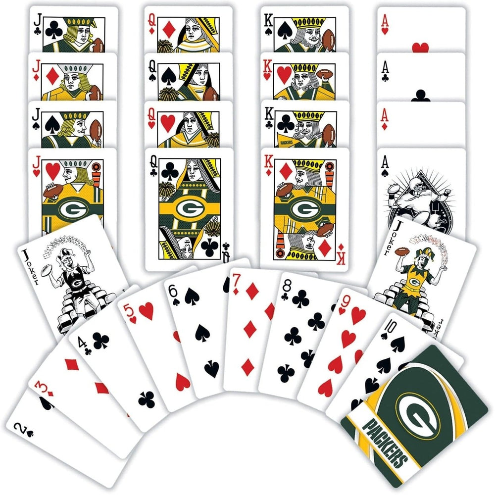 Green Bay Packers Playing Cards 54 Card Deck NFL Team Edition Collectible Image 2