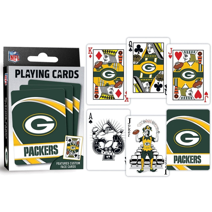 Green Bay Packers Playing Cards 54 Card Deck NFL Team Edition Collectible Image 3