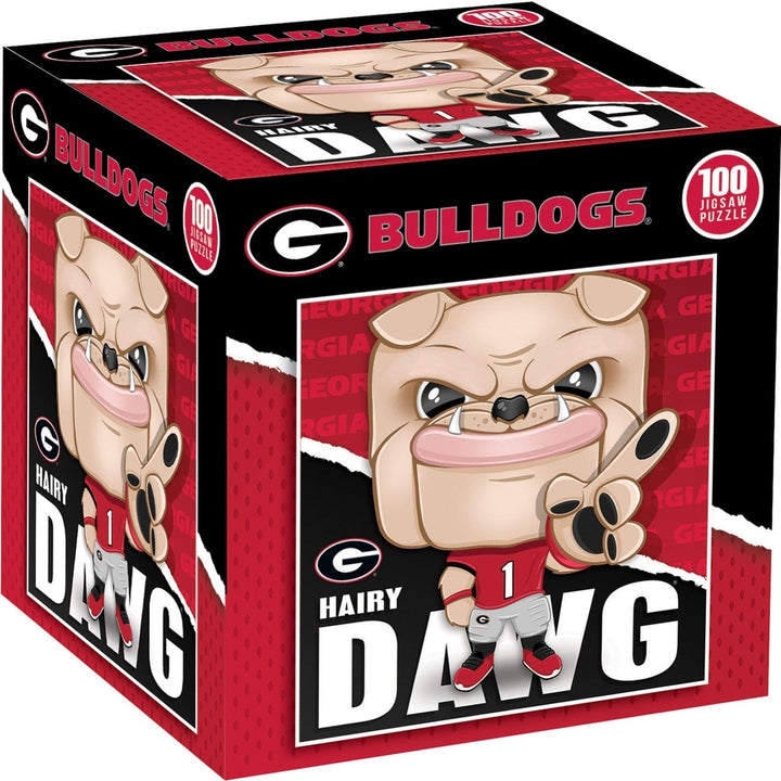 Hairy Dawg - Georgia Bulldogs Mascot 100 Piece Jigsaw Puzzle Image 1