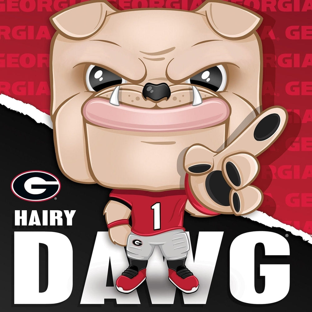 Hairy Dawg - Georgia Bulldogs Mascot 100 Piece Jigsaw Puzzle Image 2