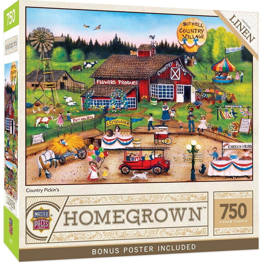 Homegrown - Country Pickins 750 Piece Jigsaw Puzzle Image 1