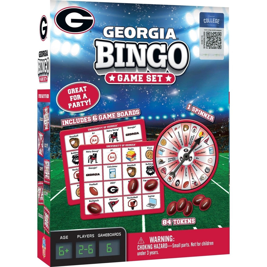 Georgia Bulldogs Bingo Game Image 1