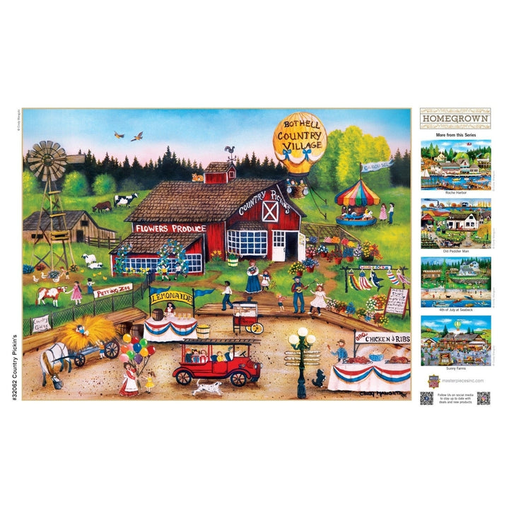 Homegrown - Country Pickins 750 Piece Jigsaw Puzzle Image 4