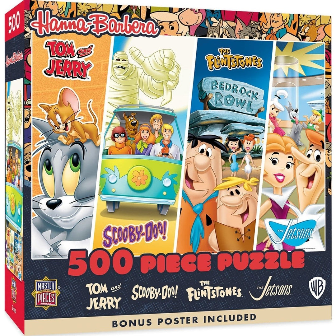 Hanna Barbera - Classics 500 Piece Puzzle Image 1