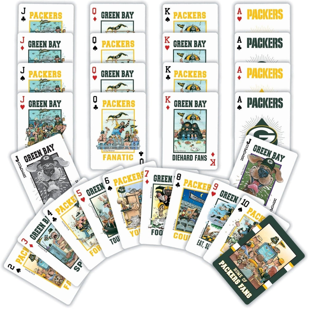 Green Bay Packers Fan Deck Playing Cards 54 Card Set NFL Team Cards Image 2