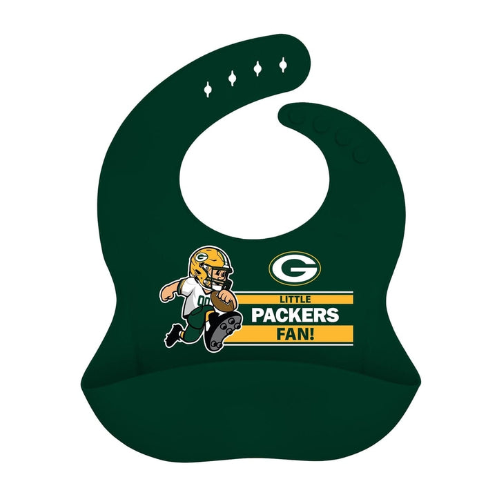 Green Bay Packers - NFL Silicone Bib Image 1