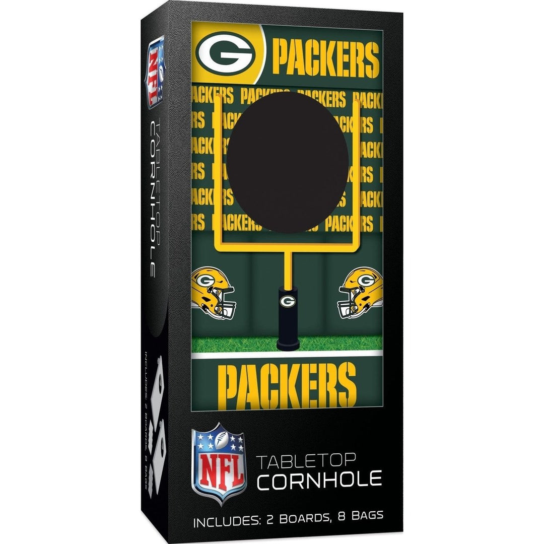 Green Bay Packers - NFL Tabletop Cornhole Image 1