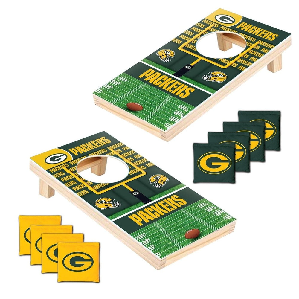 Green Bay Packers - NFL Tabletop Cornhole Image 2