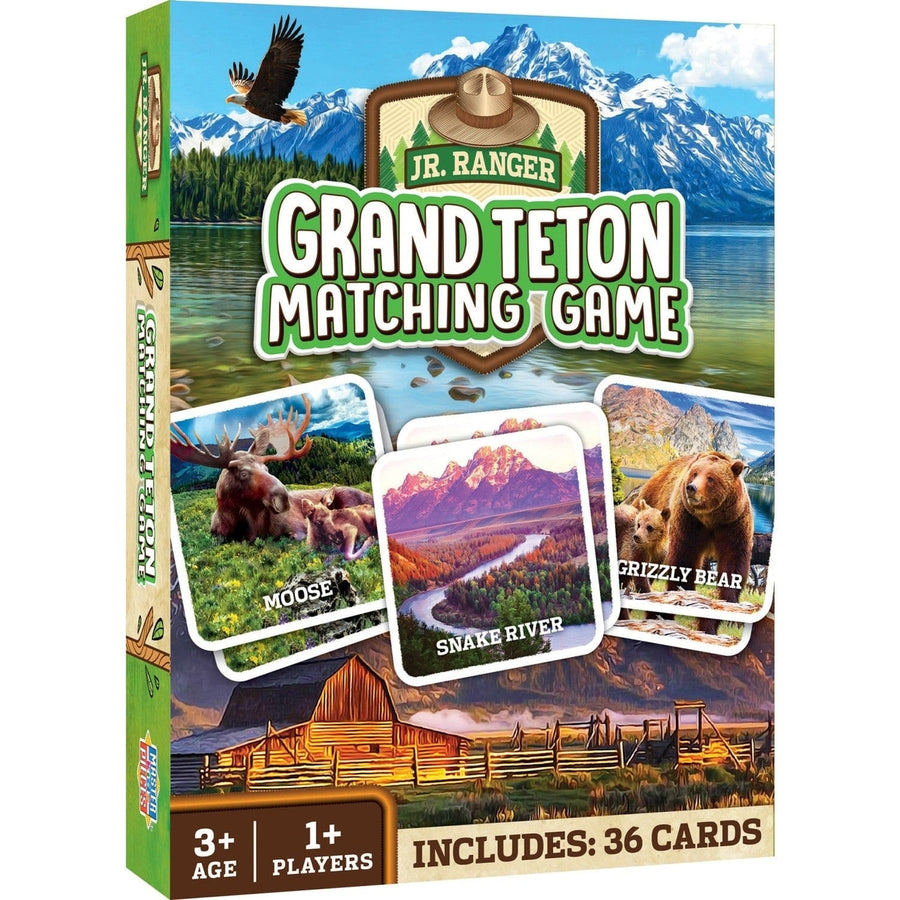 Jr. Ranger - Grand Teton Matching Game Image 1