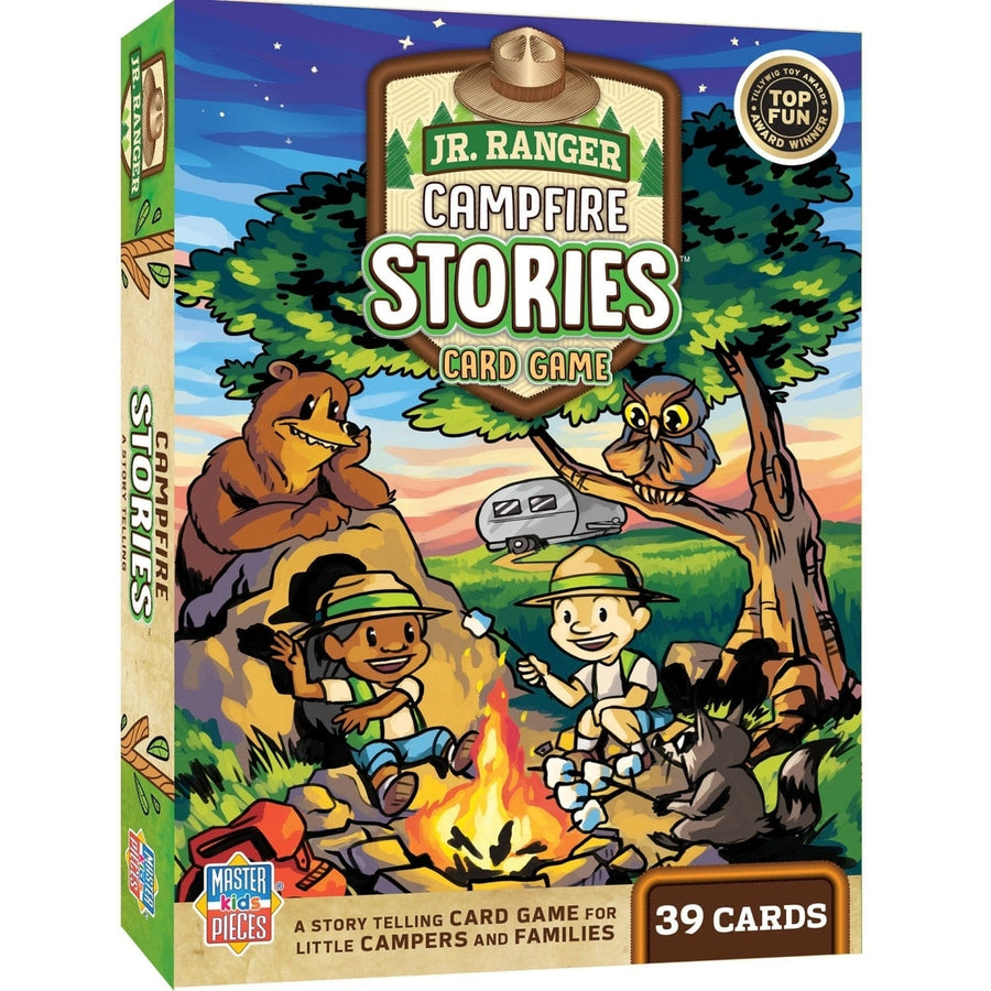 Jr. Ranger Campfire Stories Card Game Illustrated Cards for Family Fun Image 1