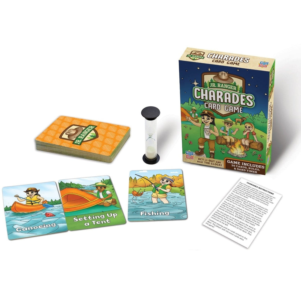 Jr. Ranger Charades Card Game by MasterPieces Family Fun Game Night Activity Image 2