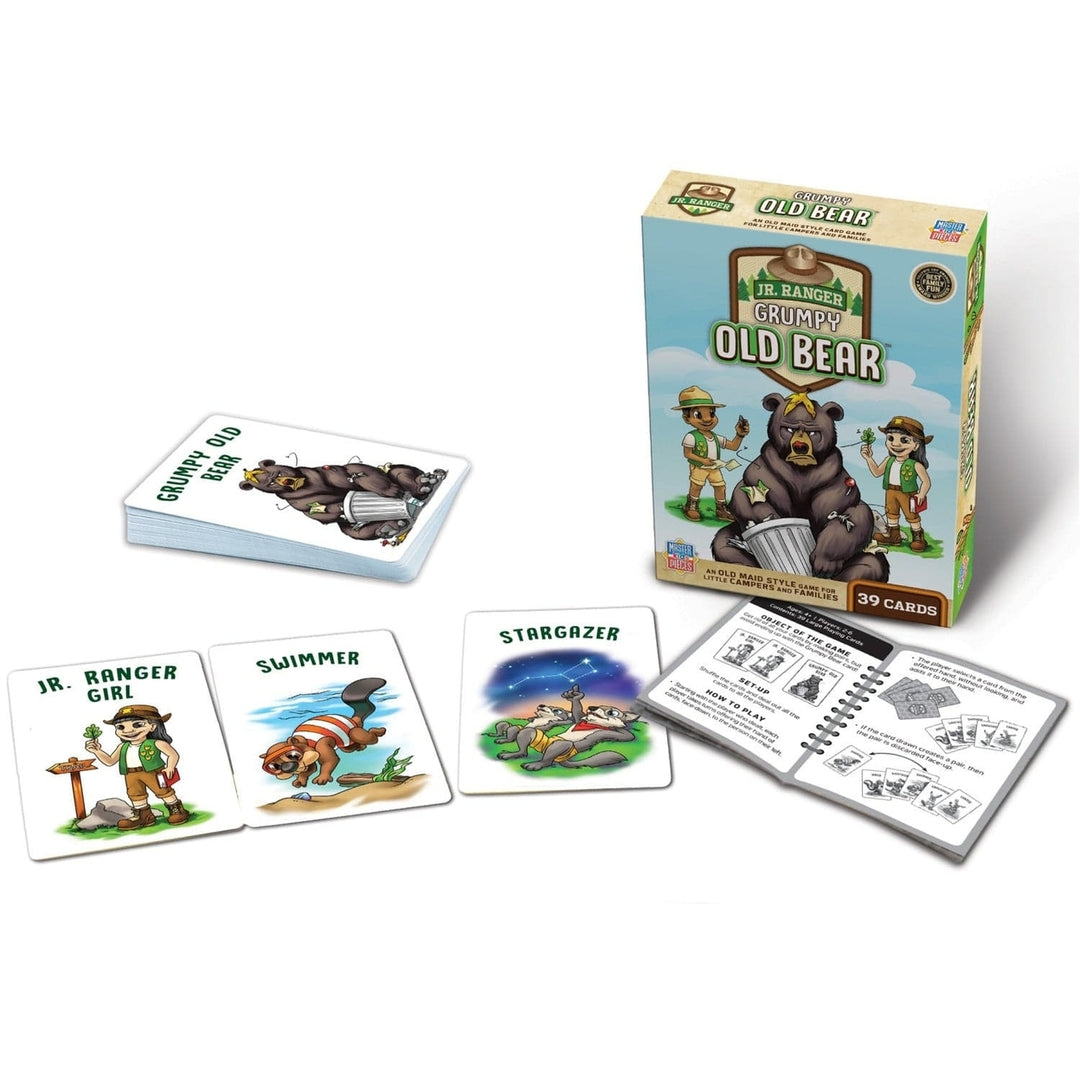 Jr. Ranger Grumpy Old Bear Card Game Family Fun Outdoor Adventure Kids Game Image 2