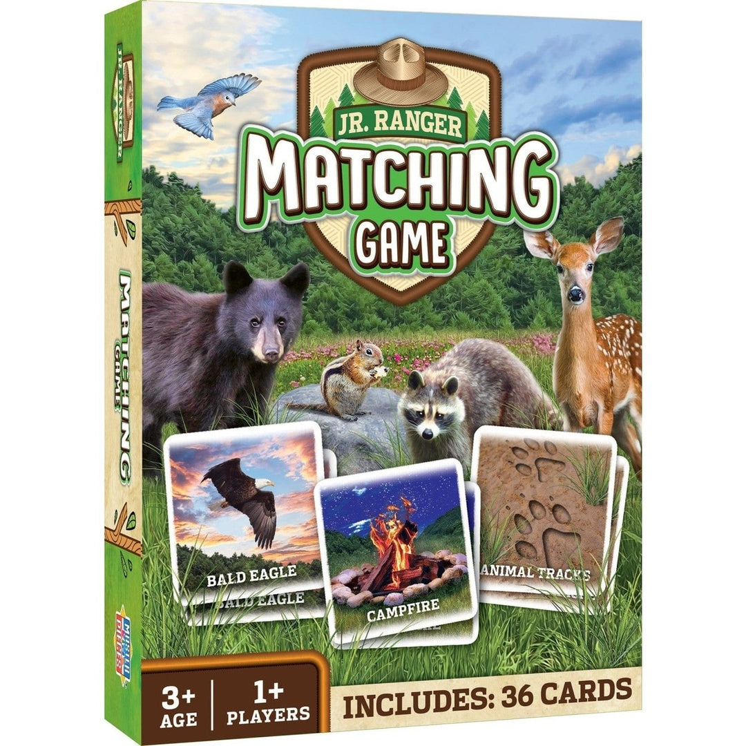 Jr. Ranger National Parks Matching Game by MasterPieces Educational Family Fun Image 1