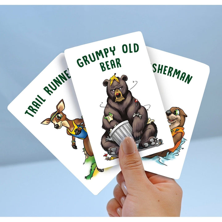 Jr. Ranger Grumpy Old Bear Card Game Family Fun Outdoor Adventure Kids Game Image 4