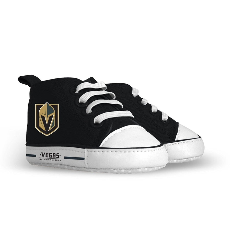 Las Vegas Golden Knights Baby Shoes Unisex High Top Pre-Walkers Soft Fabric Image 1