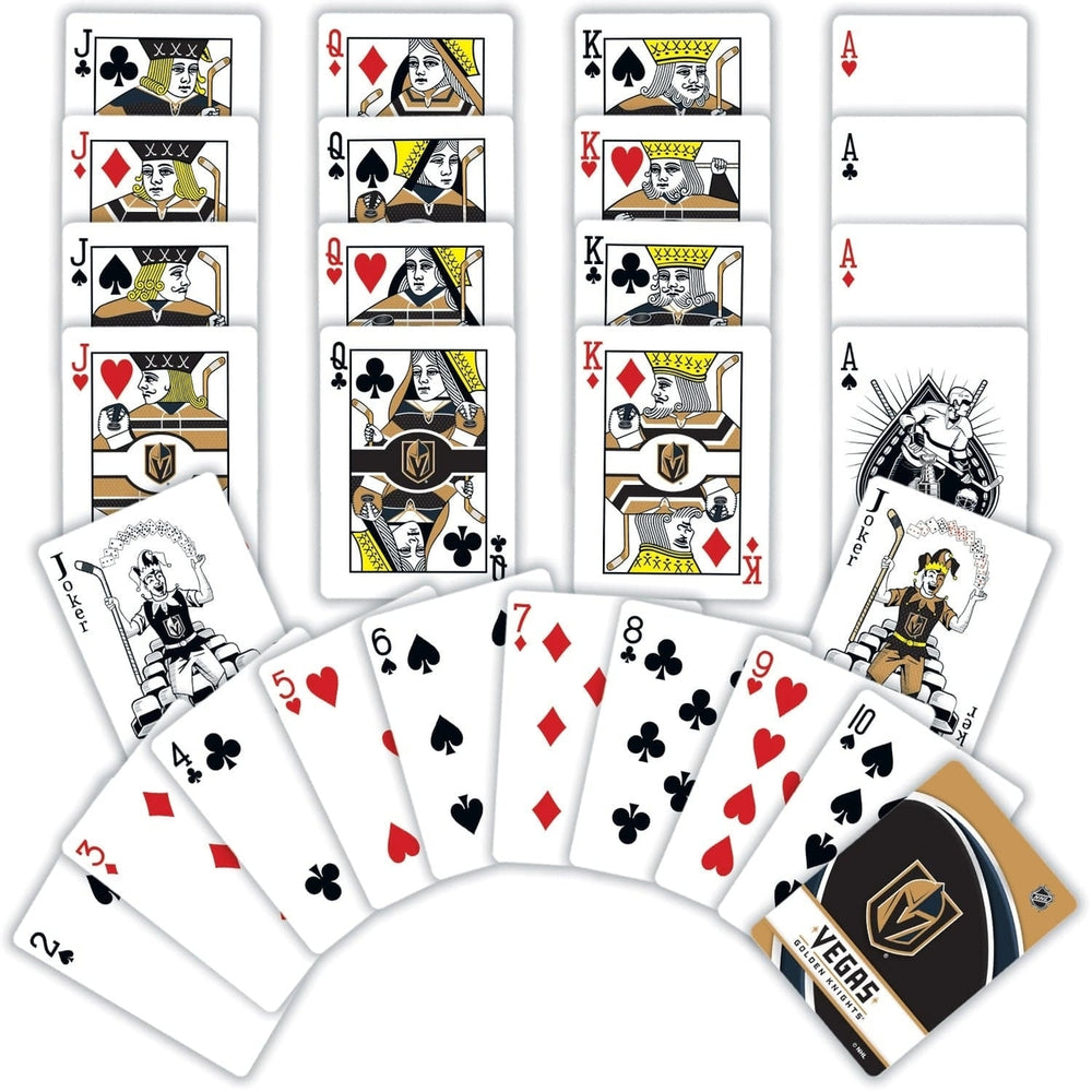 Las Vegas Golden Knights Playing Cards 54 Card Deck Officially Licensed NHL Image 2