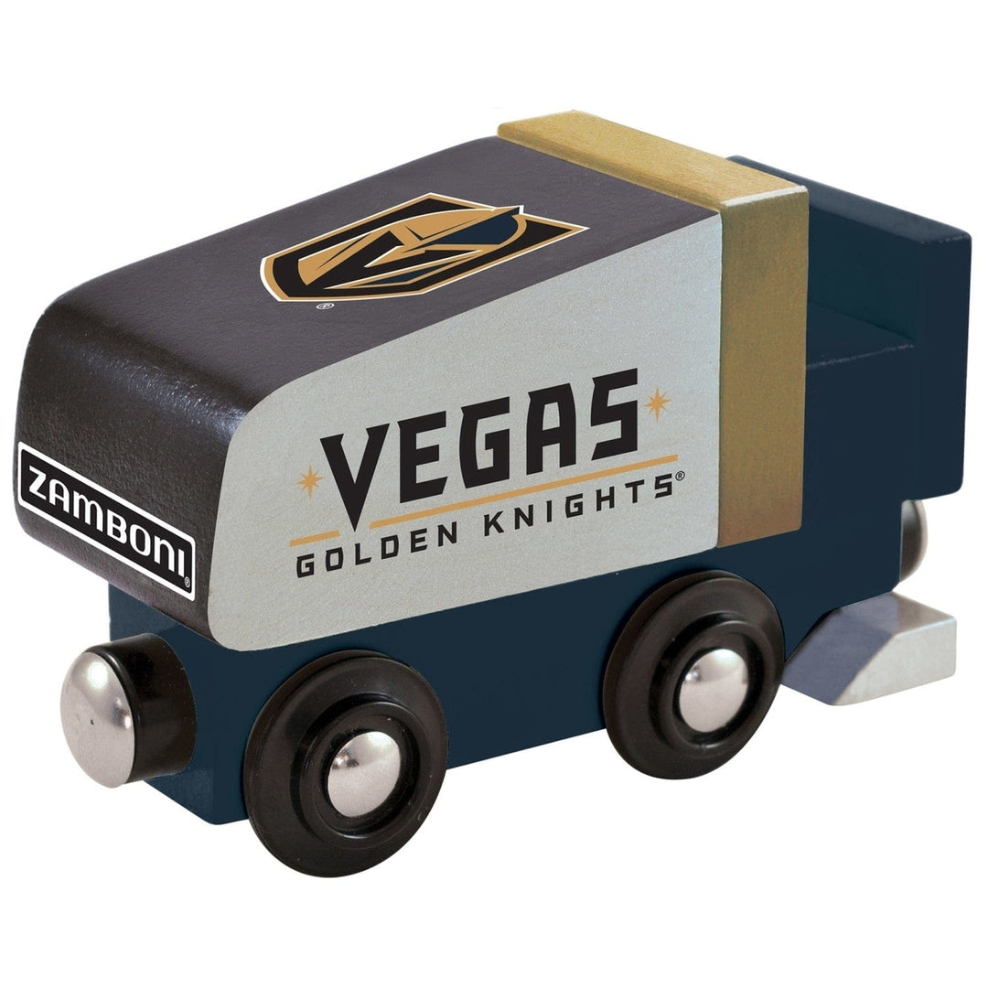 Las Vegas Golden Knights Toy Zamboni Train Engine Image 1