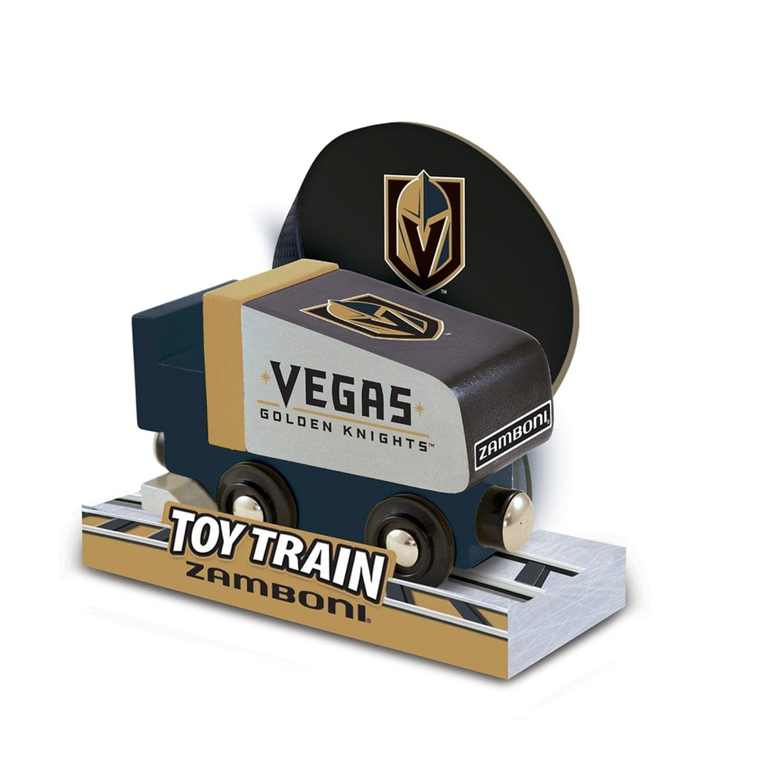 Las Vegas Golden Knights Toy Zamboni Train Engine Image 3