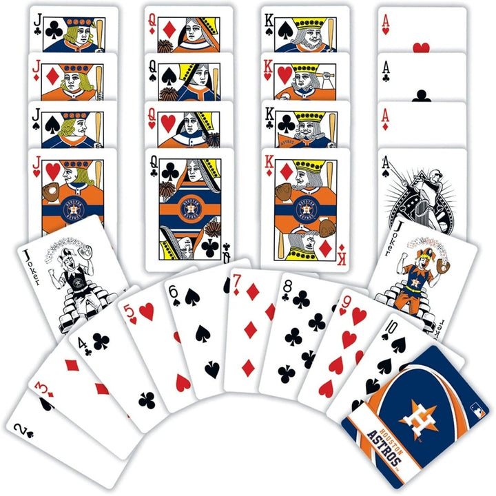 Houston Astros Playing Cards 54 Card Deck Officially Licensed MLB Team Cards Image 2