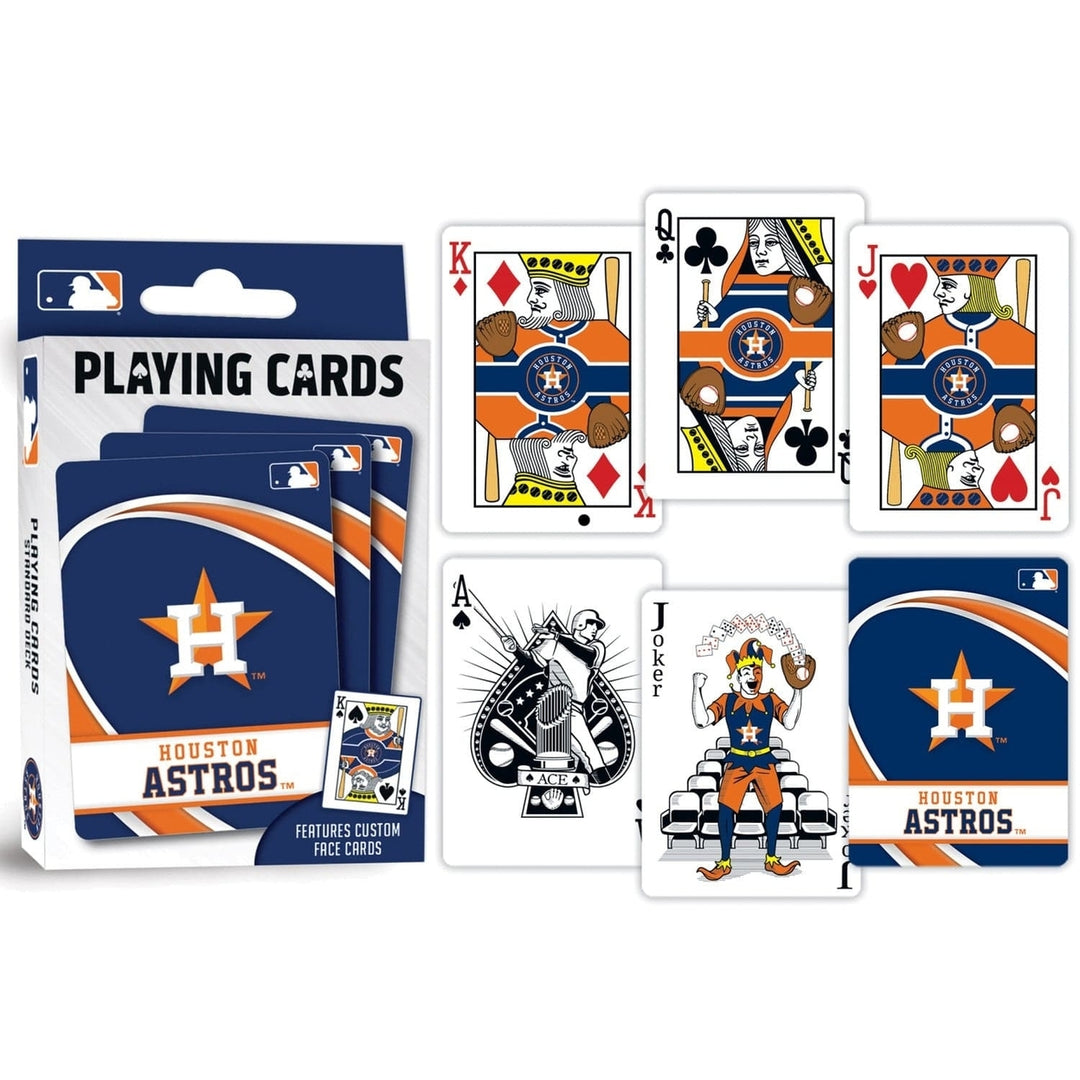 Houston Astros Playing Cards 54 Card Deck Officially Licensed MLB Team Cards Image 3