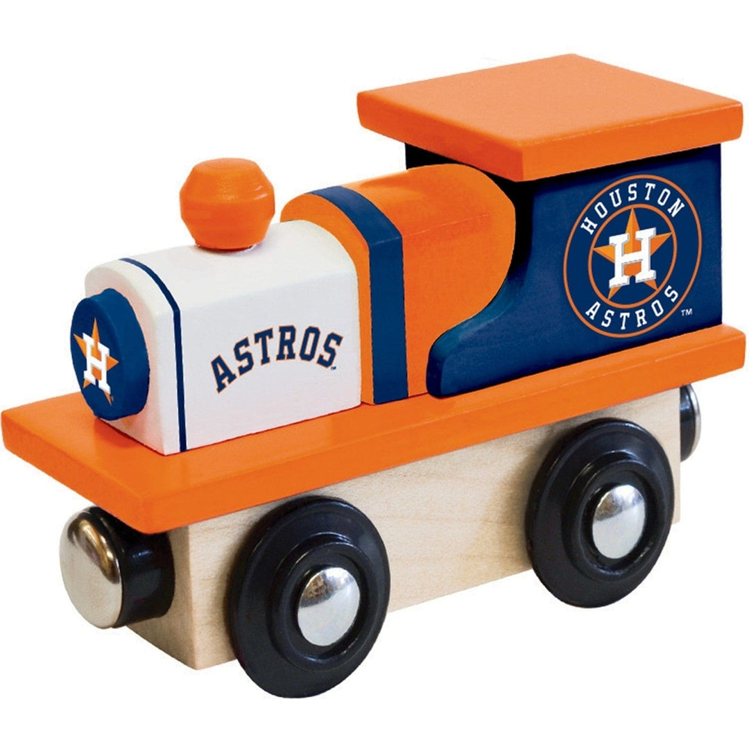 Houston Astros Toy Train Engine Image 1