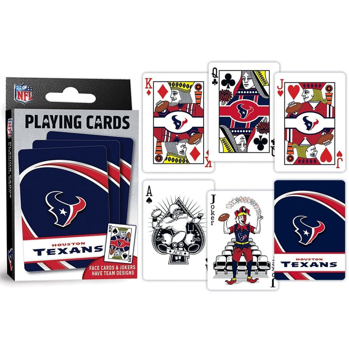 Houston Texans Playing Cards 54 Card Deck Officially Licensed NFL Team Cards Image 3