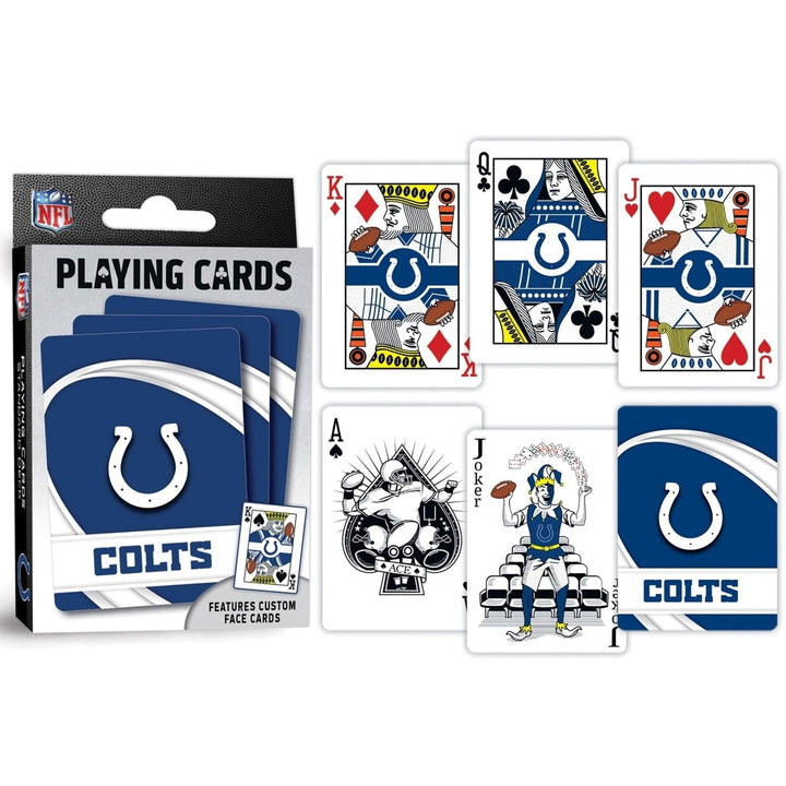 Indianapolis Colts Playing Cards 54 Card Deck Official NFL Team Cards Image 3