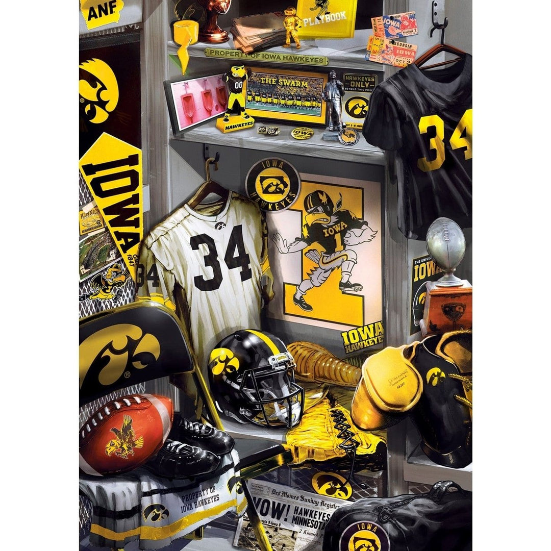 Iowa Hawkeyes 500 Piece Jigsaw Puzzle College Football Memorabilia Eco-Friendly Image 2