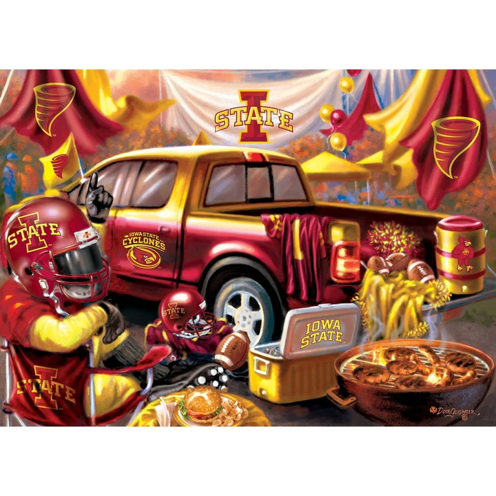 Iowa State Cyclones 1000 Piece Jigsaw Puzzle MasterPieces Eco-Friendly 19.25x26.75 Image 2