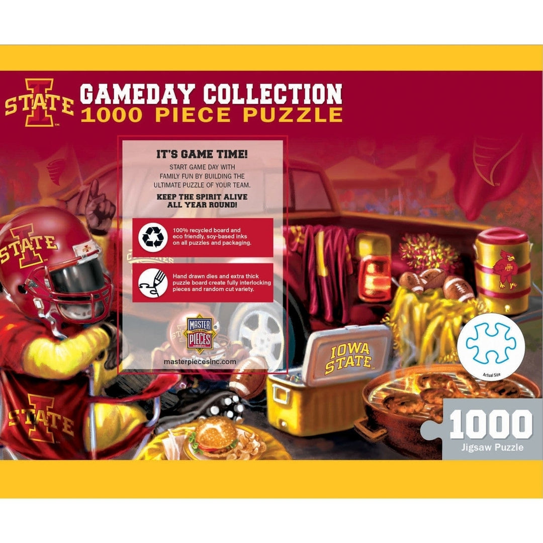 Iowa State Cyclones 1000 Piece Jigsaw Puzzle MasterPieces Eco-Friendly 19.25x26.75 Image 3