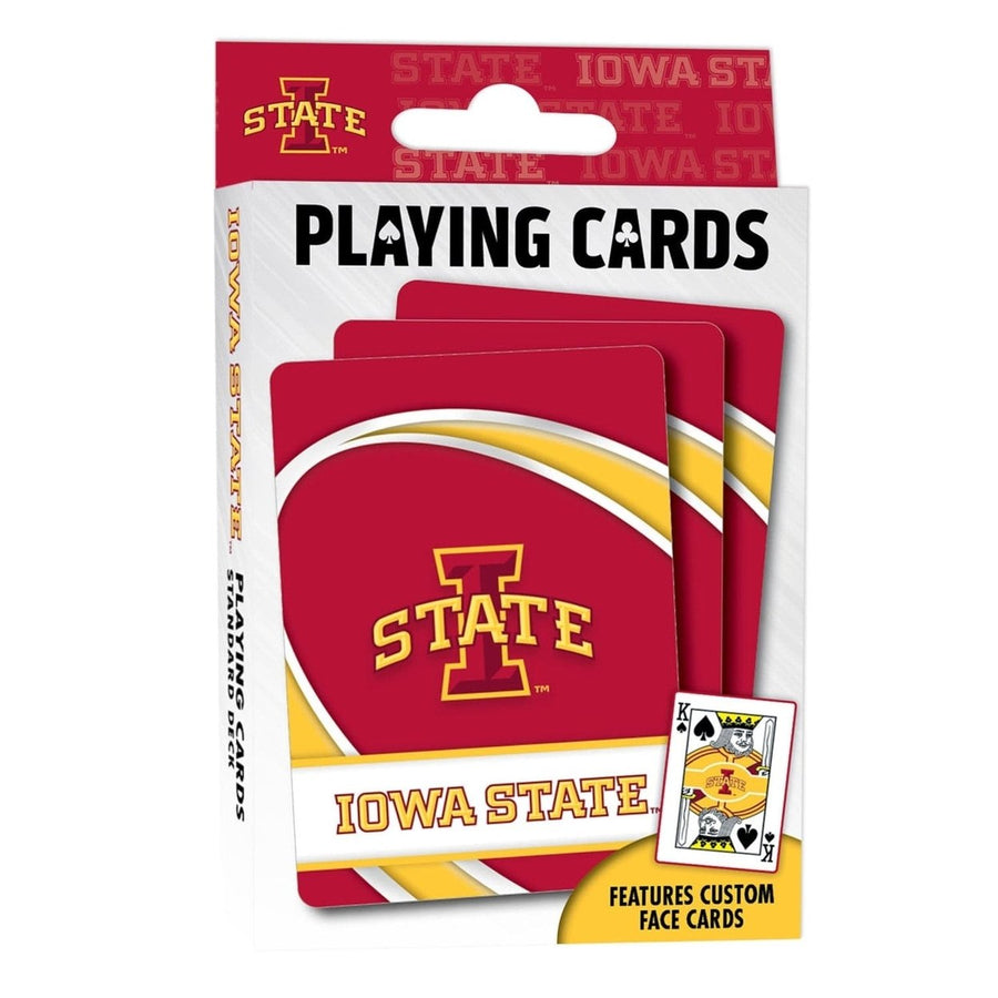 Iowa State Cyclones Playing Cards 54 Card Deck NCAA Team Custom Design Image 1