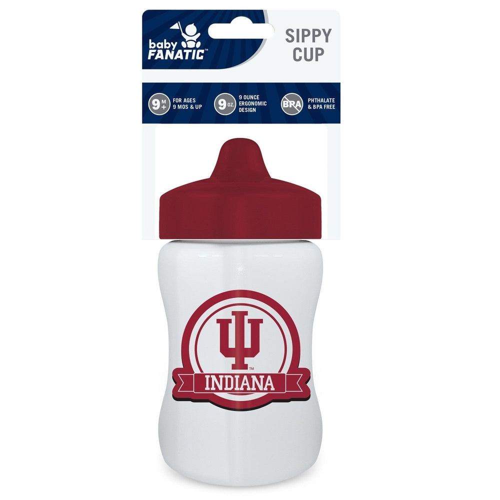 Indiana State Sycamores Baby Sippy Cup Official NCAA 9 oz BPA Free PVC Free Image 2