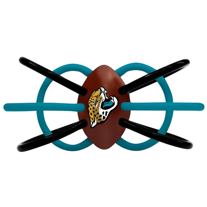 Jacksonville Jaguars Winkel Teether Rattle Image 1