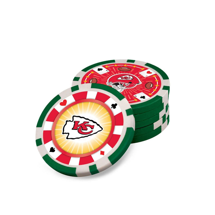 Kansas City Chiefs 300 Piece Poker Set Image 4