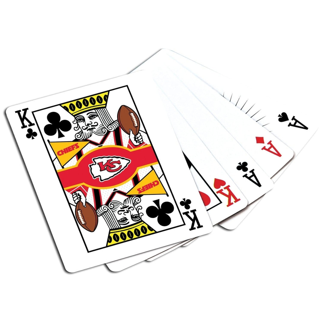 Kansas City Chiefs 300 Piece Poker Set Image 7