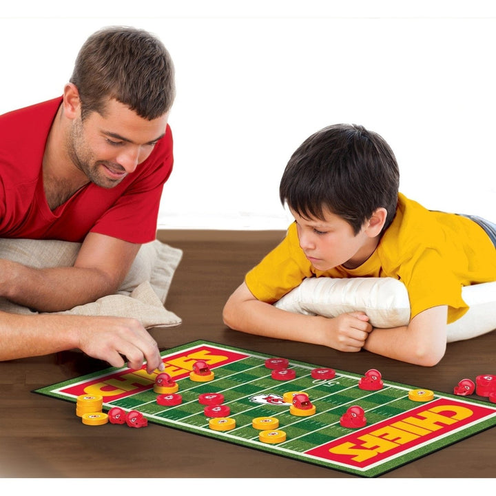 Kansas City Chiefs Checkers Board Game MasterPieces NFL 13x21.375 Inches Image 4