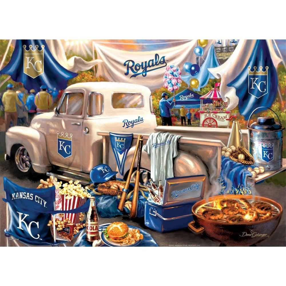 Kansas City Royals Gameday Jigsaw Puzzle 1000 Piece Eco-Friendly 19.25"x26.75" Image 2