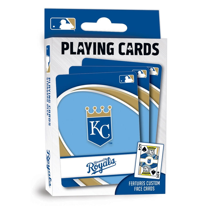 Kansas City Royals Playing Cards 54 Card Deck Officially Licensed MLB Deck Image 1