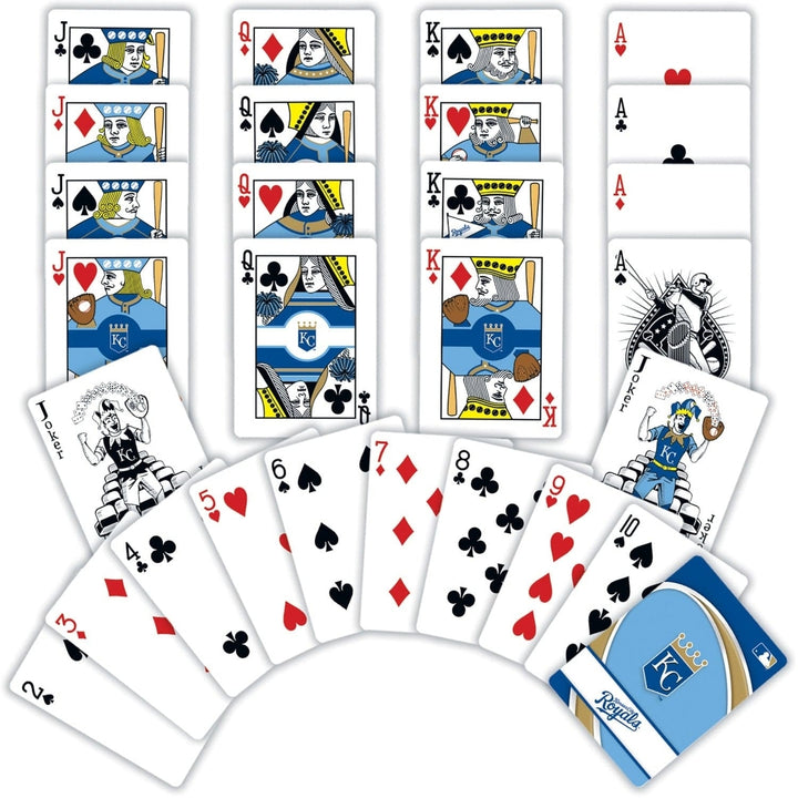 Kansas City Royals Playing Cards 54 Card Deck Officially Licensed MLB Deck Image 2