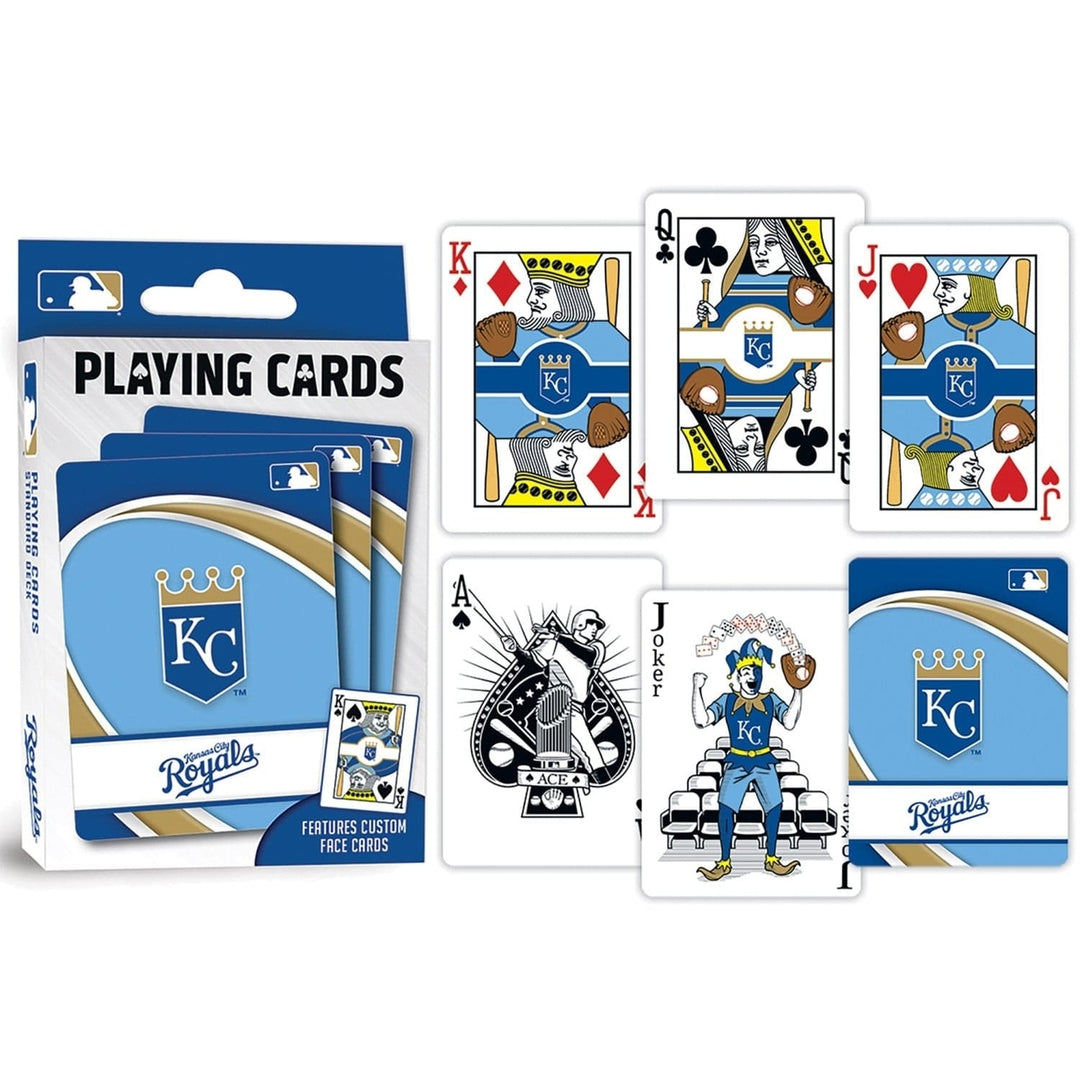 Kansas City Royals Playing Cards 54 Card Deck Officially Licensed MLB Deck Image 3