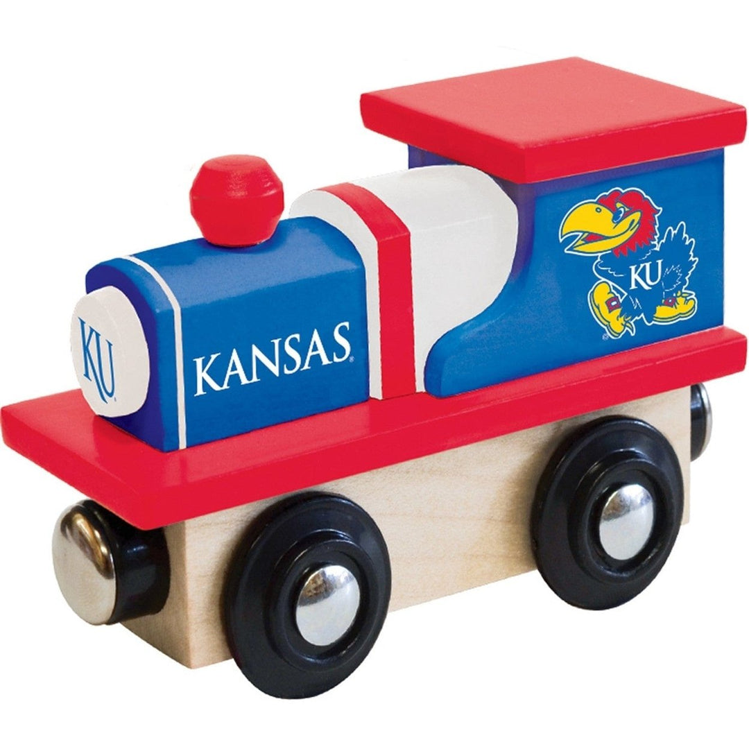 Kansas Jayhawks Toy Train Engine Image 1