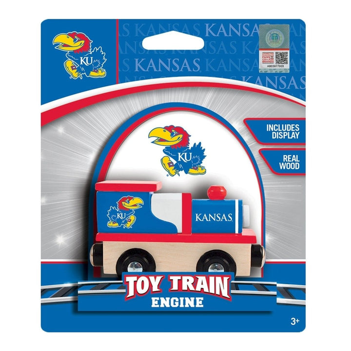 Kansas Jayhawks Toy Train Engine Image 2