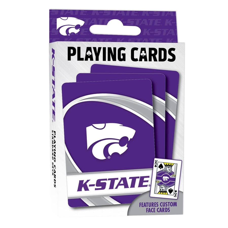 Kansas State Wildcats Playing Cards 54 Card Deck NCAA Team Design Image 1