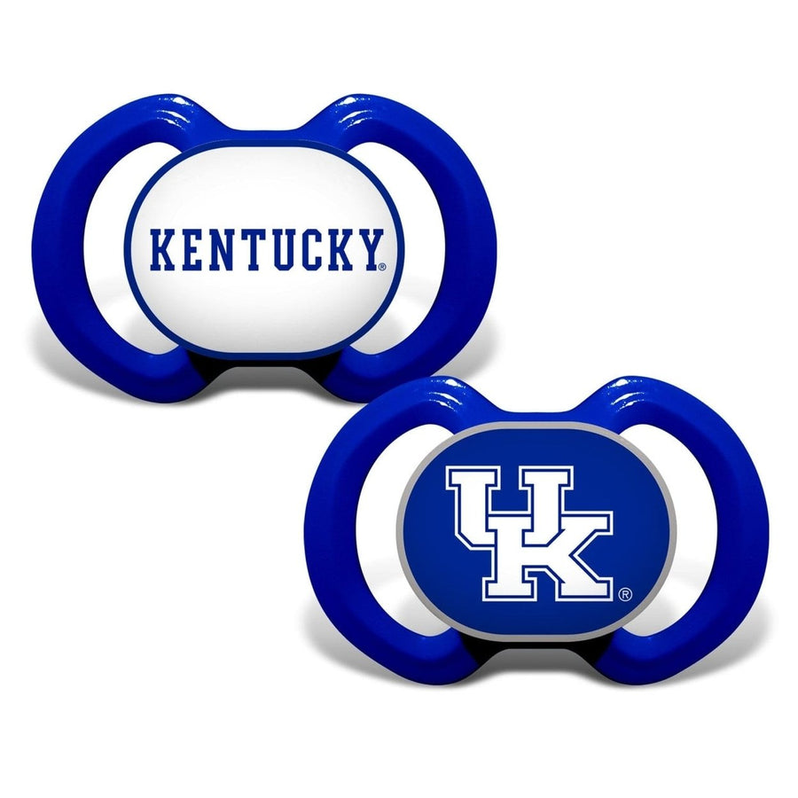 Kentucky Wildcats Pacifier 2-Pack BPA-Free Silicone Infant Soothing 3+ Months Image 1