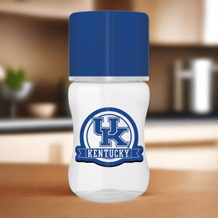 Kentucky Wildcats 9oz Baby Bottle NCAA Licensed BPA-free Silicone Nipple Image 3